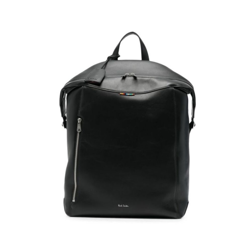 Paul Smith Men Leather Duffle Backpack